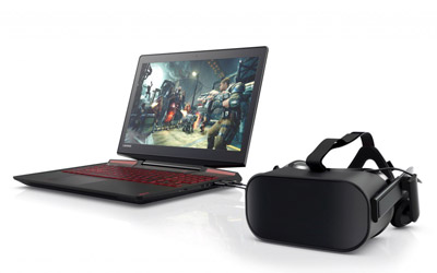 VR ready laptop hire